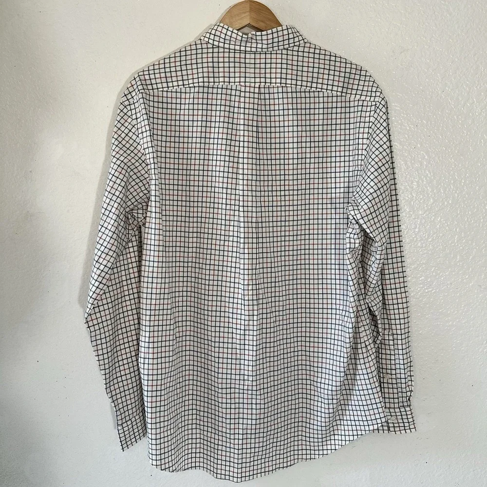 Polo By Ralph Lauren Button Up Shirt Mens XL Custom Fit Long Sleeve